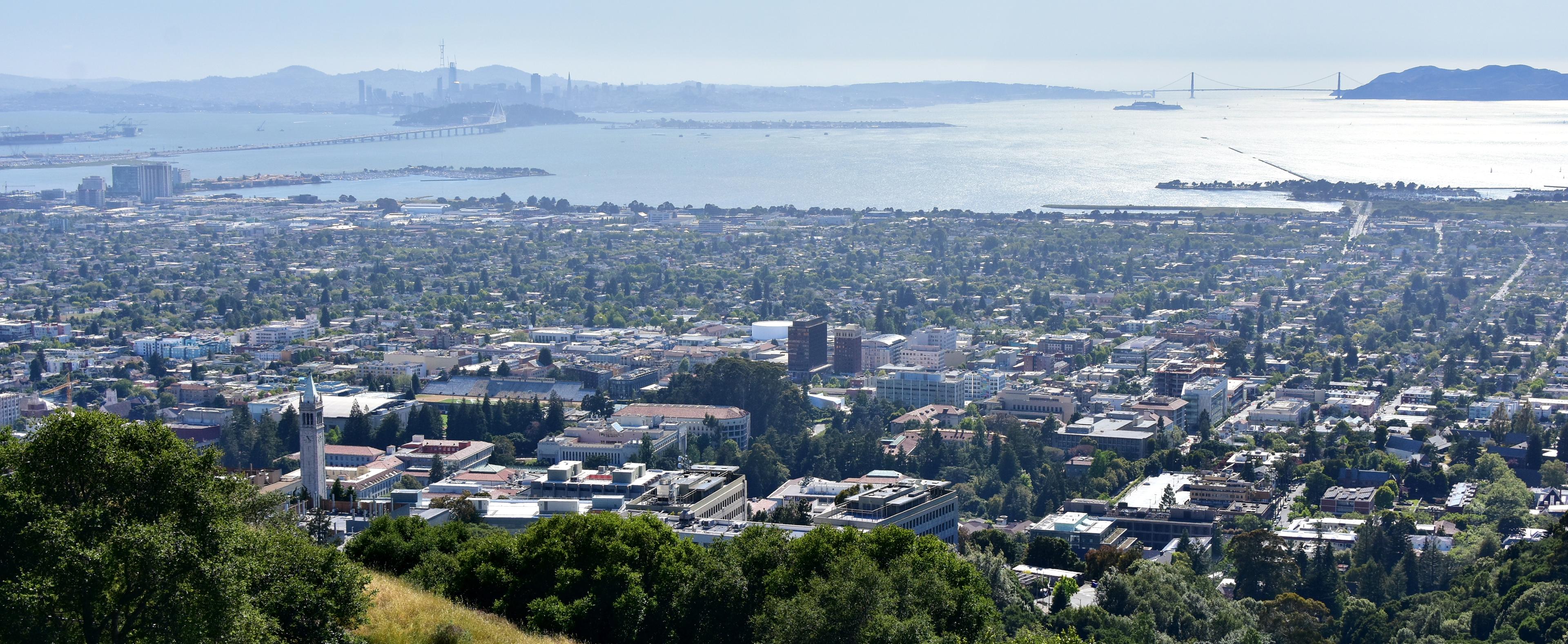 Cityscape view of Berkeley California
