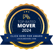 Top Rated Mover 2024 award badge