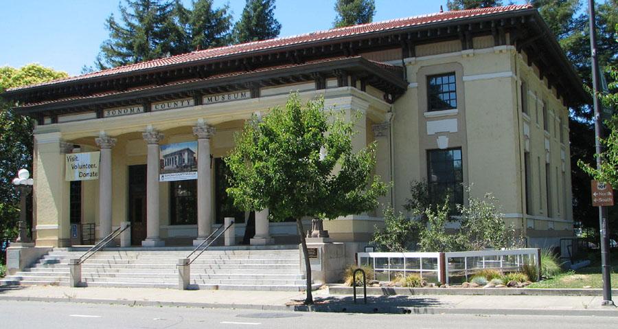 Old Santa Rosa Post Office in downtown Santa Rosa California