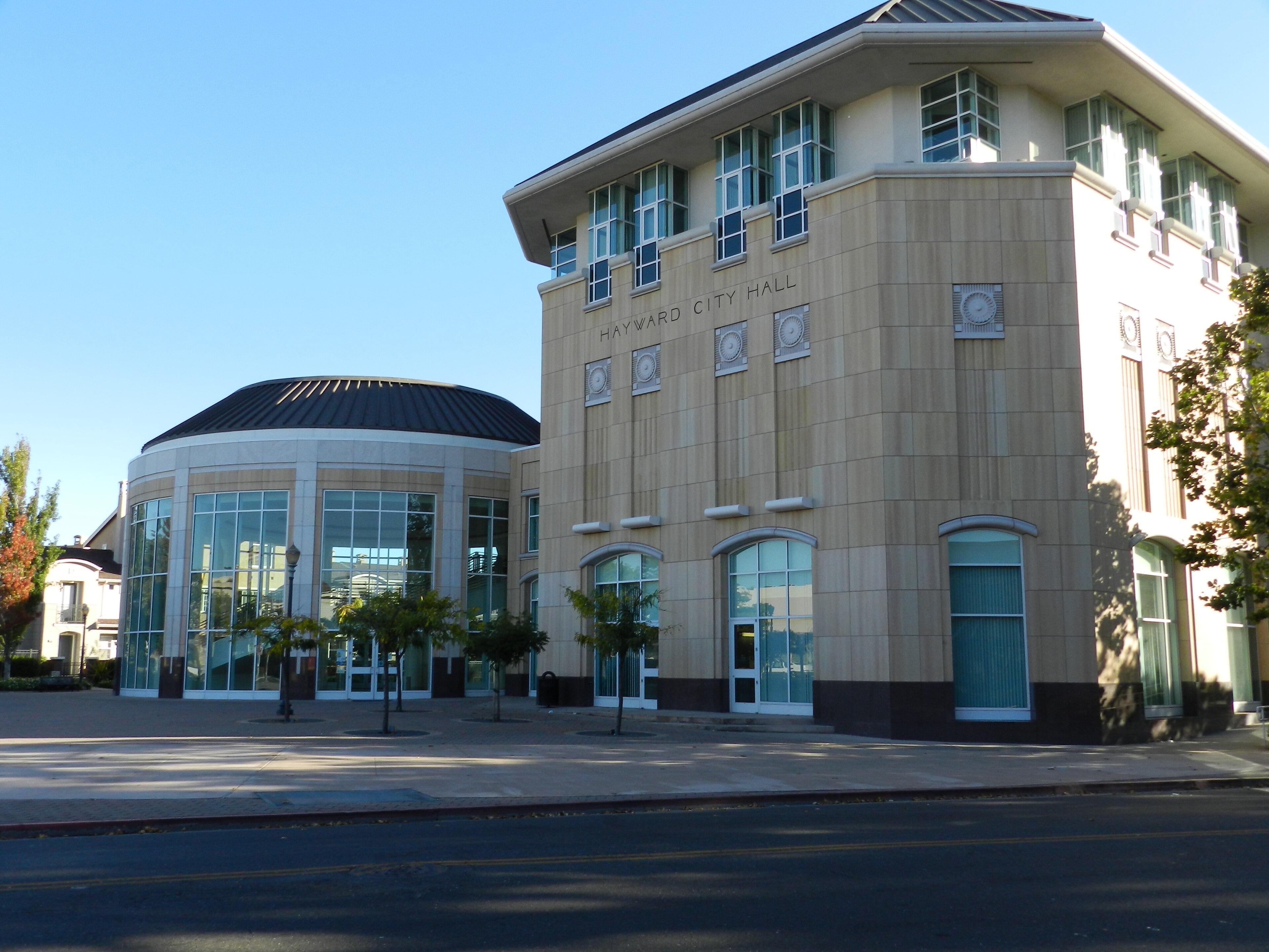 Hayward City Hall in Hayward California